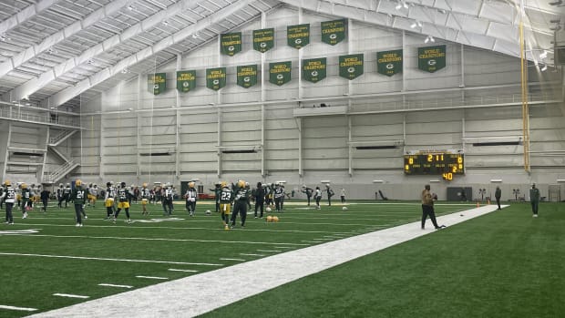 Packers practice